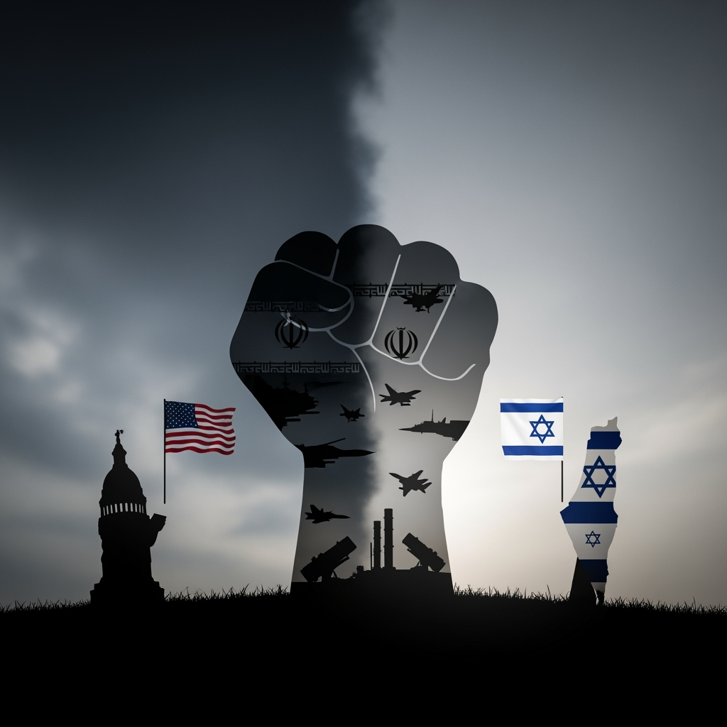 Illustration for: Iran Warns US and Israel of Harsh Retaliation