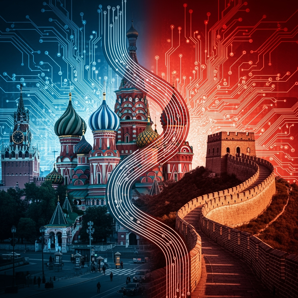 Illustration for: Moscow and Beijing to Launch Alternative Systems