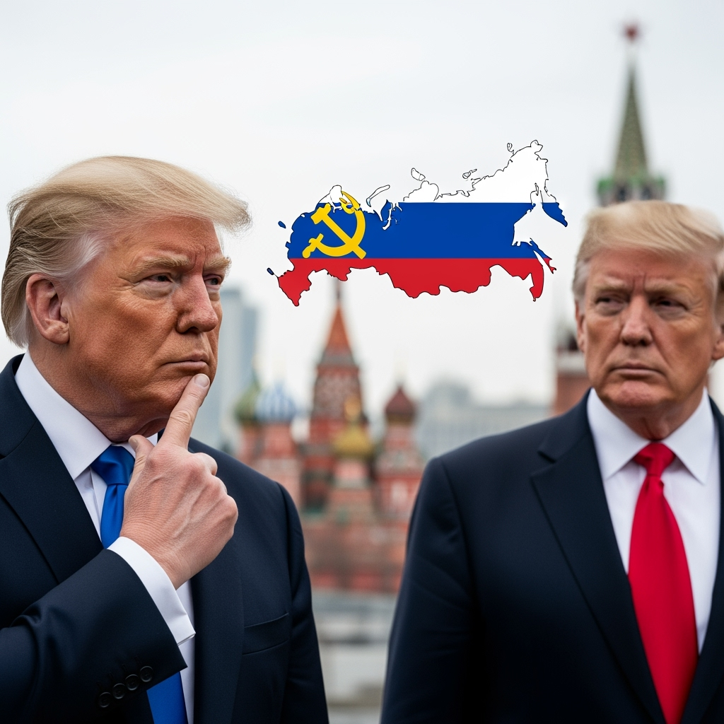 Illustration for: Trump's New Approach Towards Russia