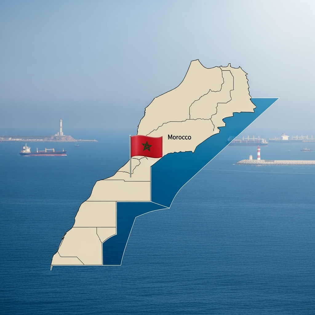 Illustration for: Morocco's Maritime Border Policy Explained