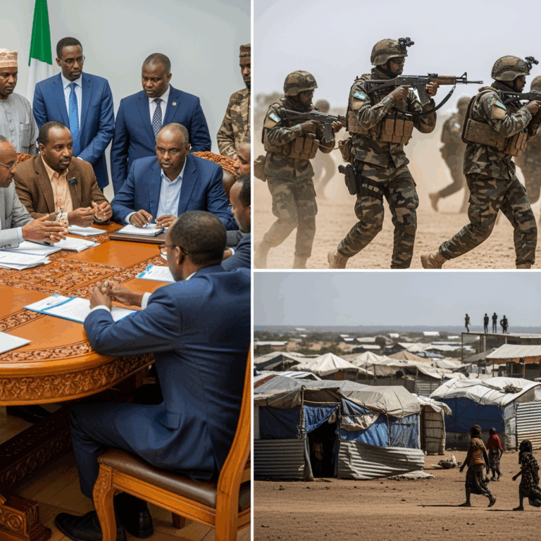 Illustration for: Somalia's Internal Divisions and Military Efforts Against Al-Shabaab