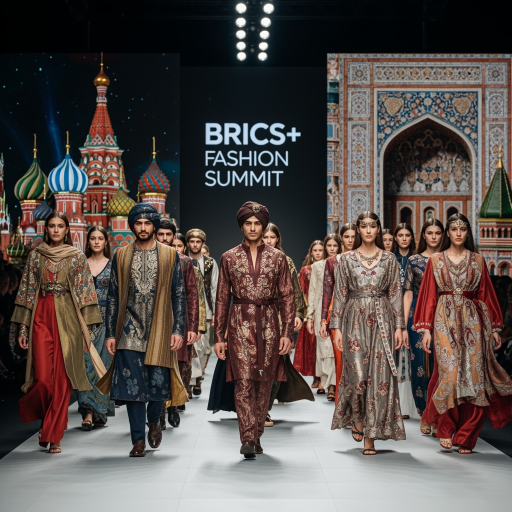 Illustration for: BRICS+ Fashion Summit: Middle East Focus in Moscow