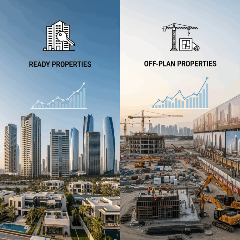 Illustration for: Abu Dhabi's 2025 Real Estate Trends: Ready vs. Off-Plan