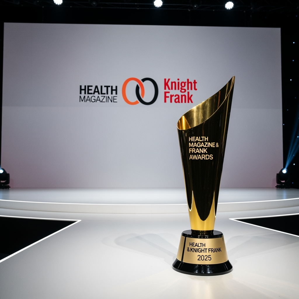 Illustration for: شراكة Health Magazine و Knight Frank للجوائز 2025