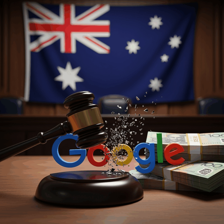 Illustration for: Google Fined $35.8M in Australia Over Search App Deals