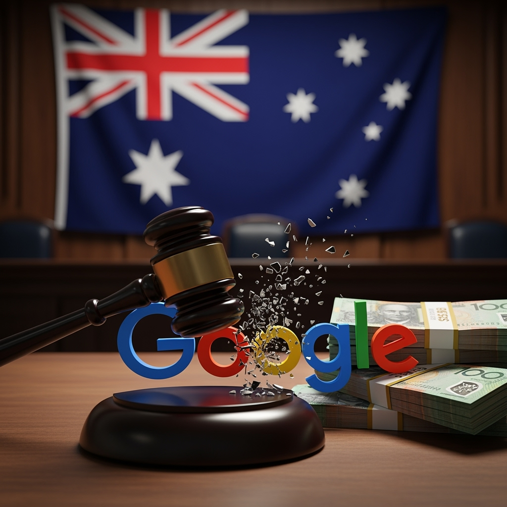 Illustration for: Google Fined $35.8M in Australia Over Search App Deals
