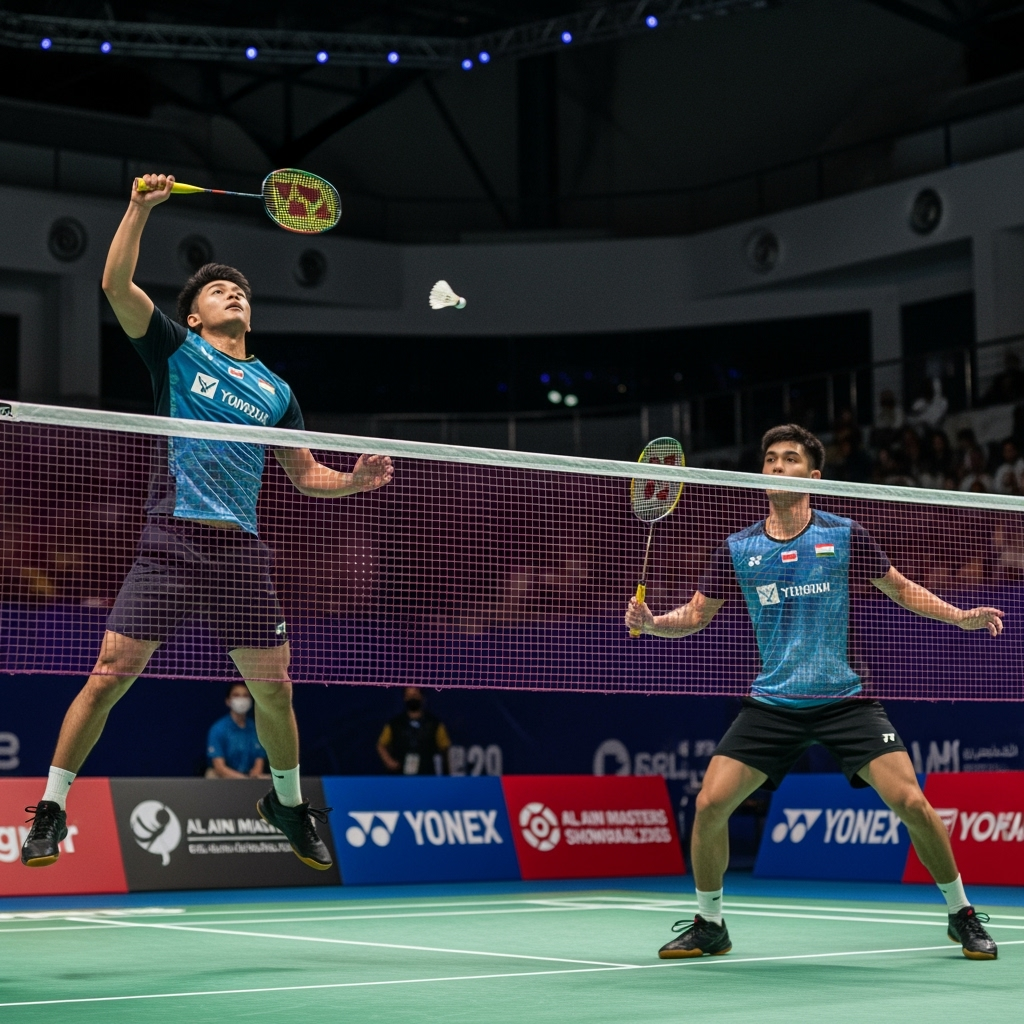 Illustration for: Al Ain Masters 2025: A Global Badminton Showcase