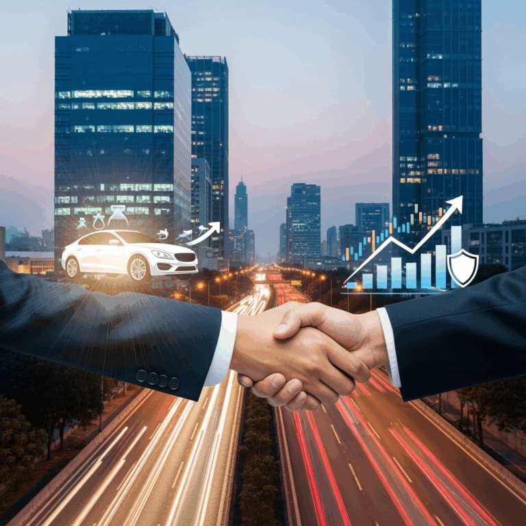 Illustration for: India's New GST Reform Boosts Auto & Insurance Sectors