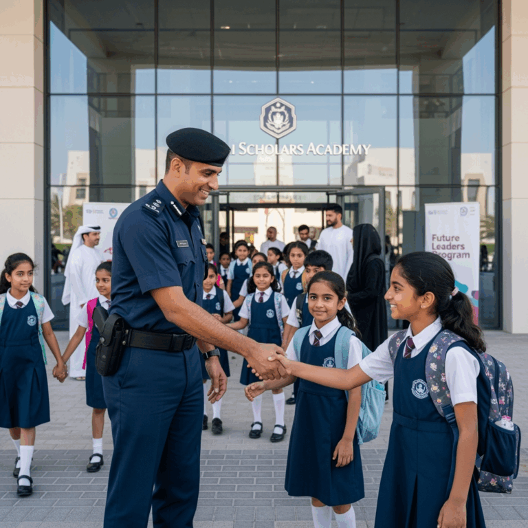 Illustration for: Dubai Schools Reopen with Police Visits and New Initiatives