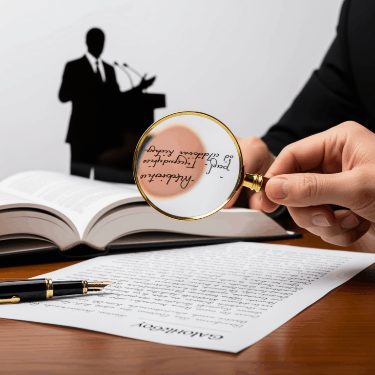 Illustration for: Unveiling Leaders through Handwriting Analysis