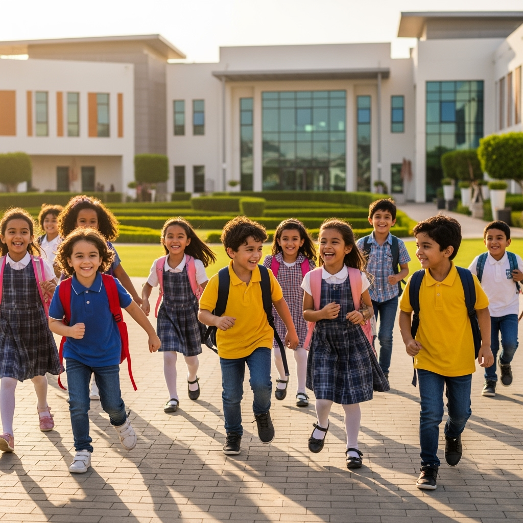 Illustration for: Dubai Schools Reopen: Back-to-School Excitement
