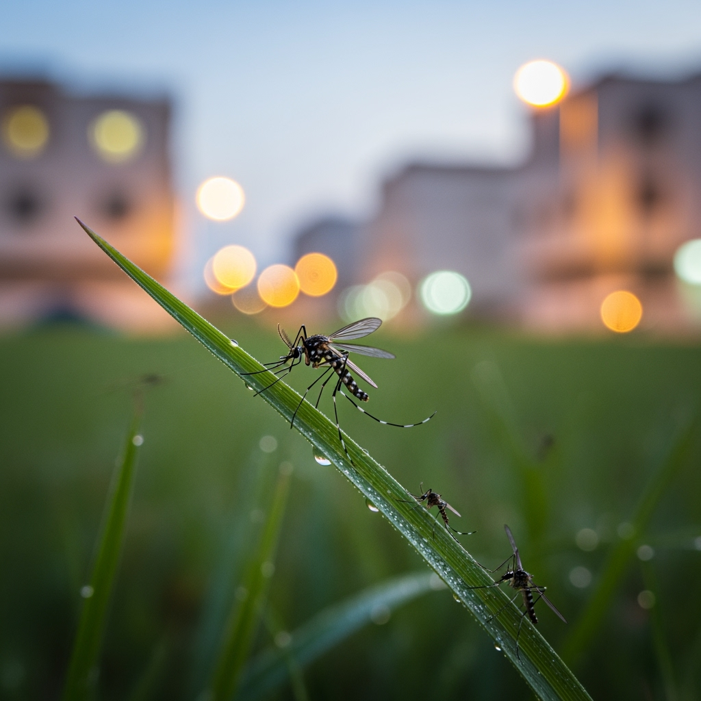 Illustration for: UAE's Autumn Brings Rise in Mosquitoes