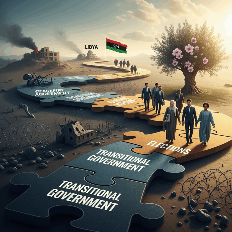 Illustration for: Libya's Roadmap to Political Stability