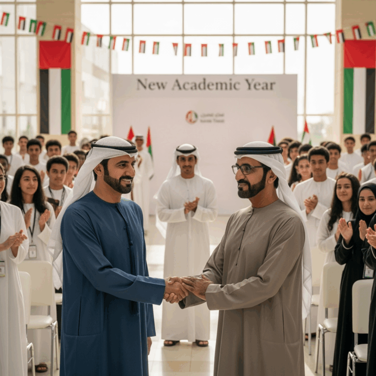 Illustration for: UAE Leaders Celebrate New Academic Year