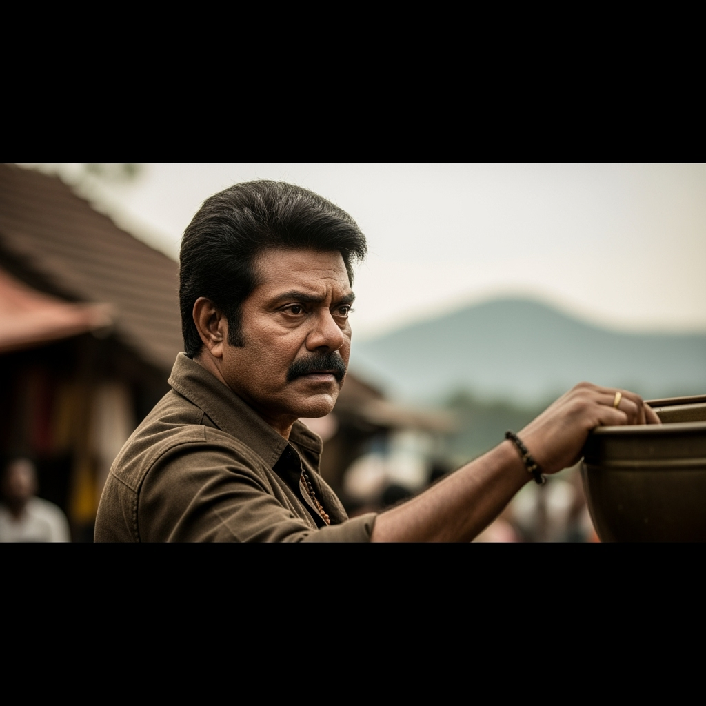 Illustration for: Mammootty Returns in Anticipated Film 'Kalamkaval'