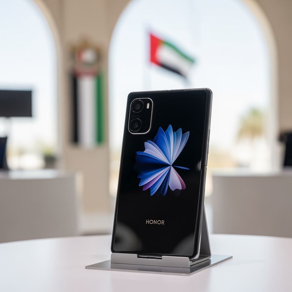 Illustration for: إطلاق الطلبات المسبقة لهاتف HONOR Magic V5 في الإمارات
