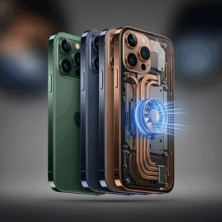 Illustration for: iPhone 17 Pro: New Colors and Cooling Upgrade Teased
