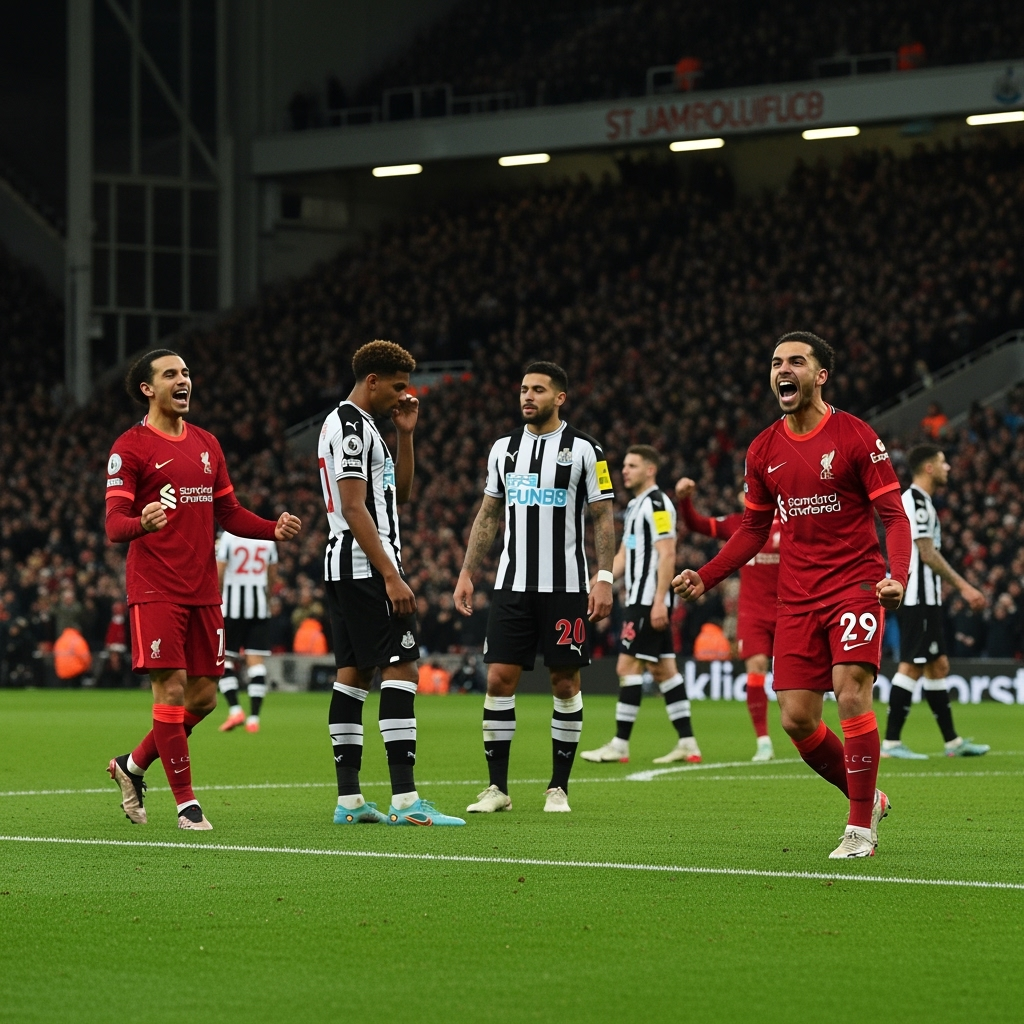 Illustration for: Liverpool's Resilience Secures Victory at Newcastle