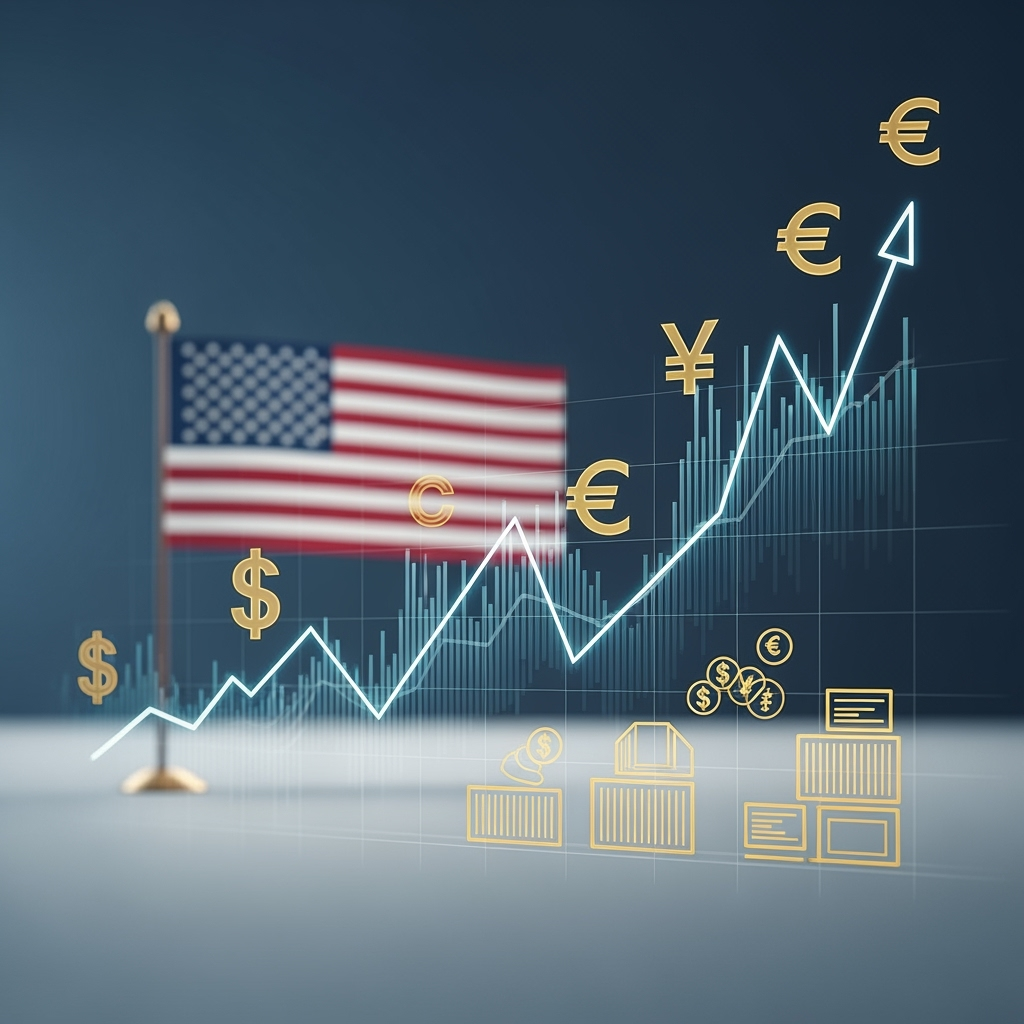 Illustration for: S&P Affirms US 'AA+' Rating Amid Tariff Revenue