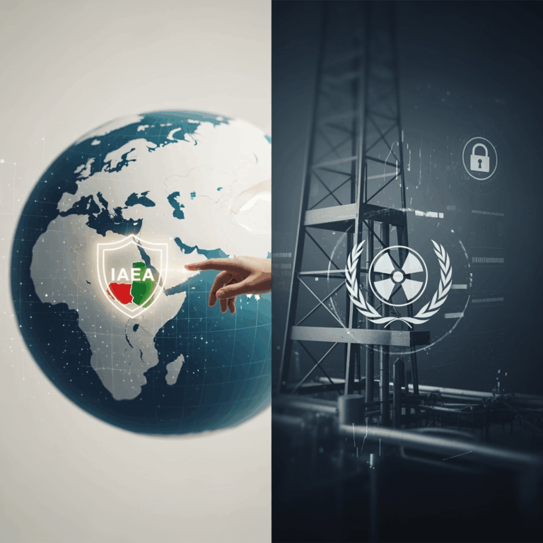 Illustration for: Iran-IAEA Cooperation and Security Concerns
