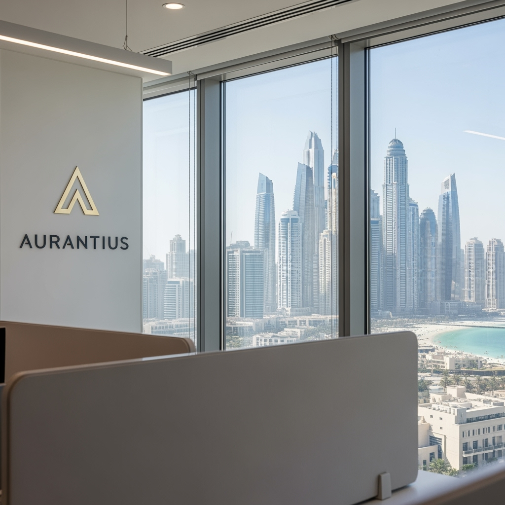 Illustration for: Aurantius Expands with New Dubai JBR Office