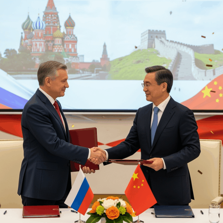 Illustration for: Major Agreements and Celebrations in Russia-China Relations