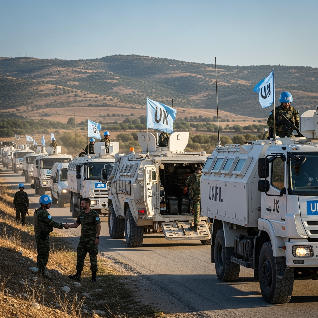 Illustration for: UNIFIL's Gradual Withdrawal from Lebanon