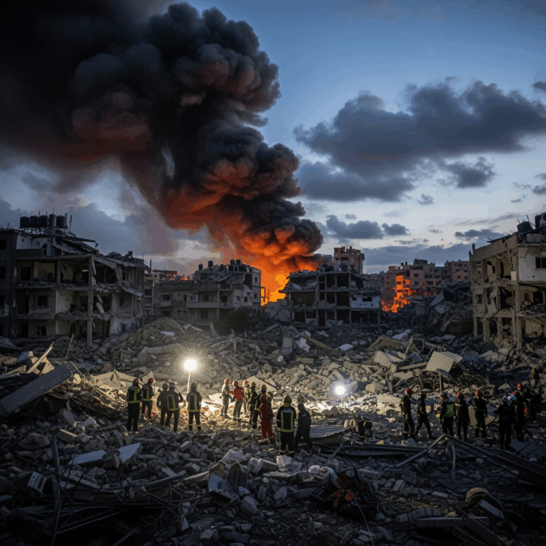 Illustration for: Israeli Airstrikes Target Hezbollah in Lebanon