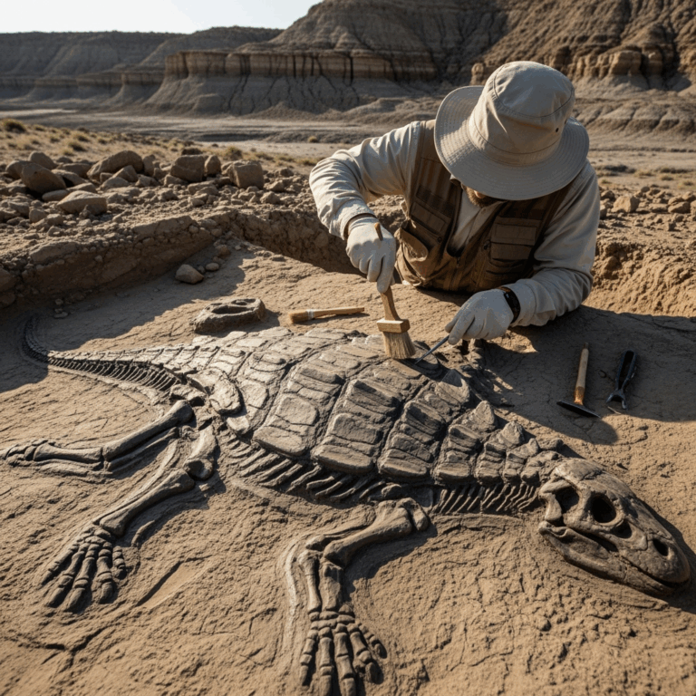 Illustration for: Discovery of Spicomellus: Oldest Armored Dinosaur