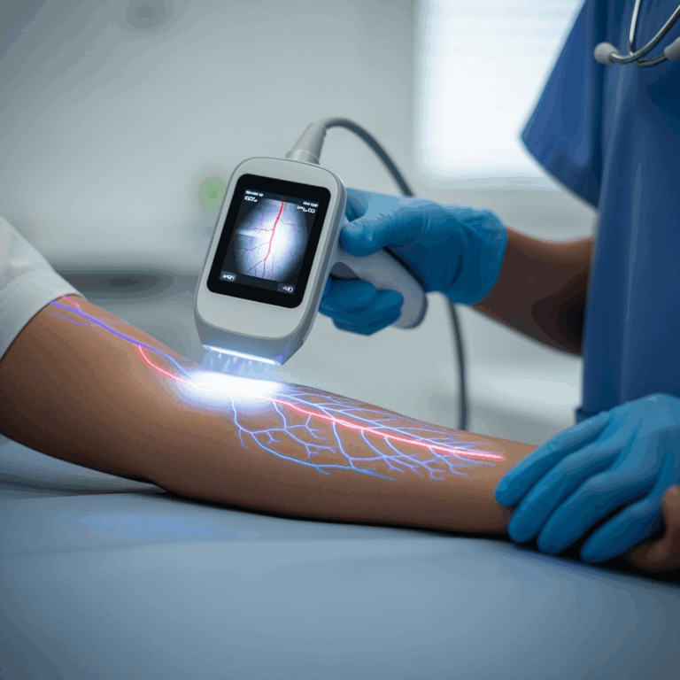 Illustration for: Innovative Vein Imaging Techniques in Medical Diagnostics