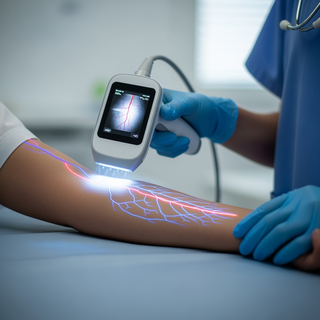 Illustration for: Innovative Vein Imaging Techniques in Medical Diagnostics