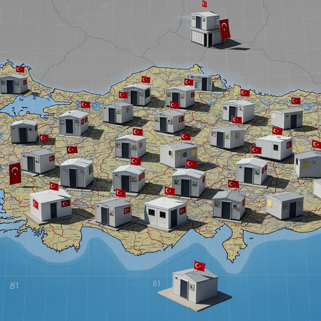 Illustration for: Turkey Plans Shelters in 81 Provinces