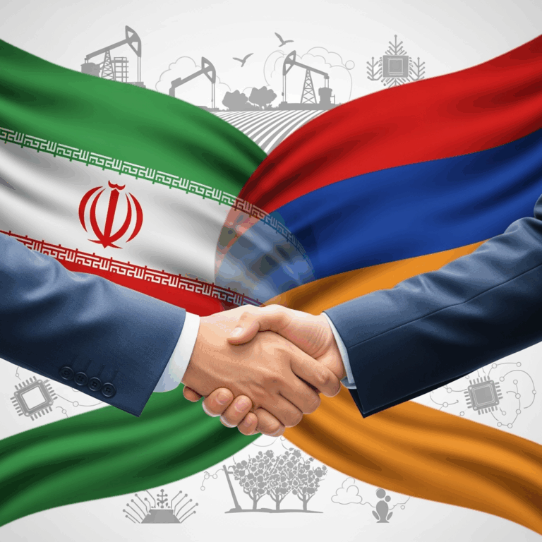 Illustration for: Iran-Armenia Trade and Economic Cooperation