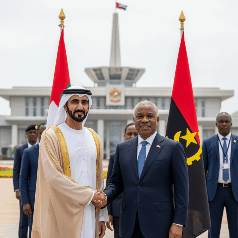 Illustration for: UAE President's State Visit to Angola on August 24