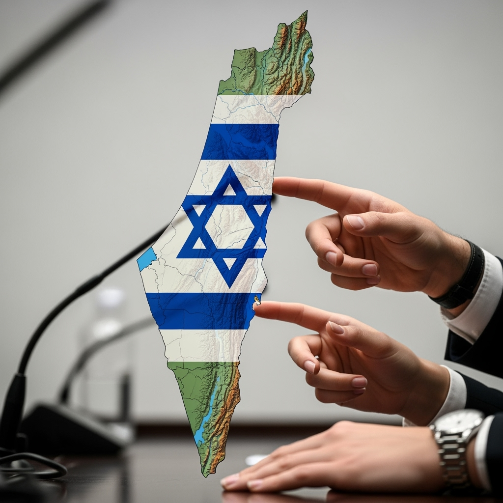 Illustration for: Israeli Sovereignty Over West Bank Prioritized