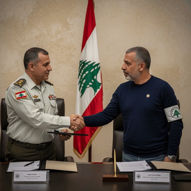 Illustration for: Lebanese Army Receives Weapons from Palestinian Factions
