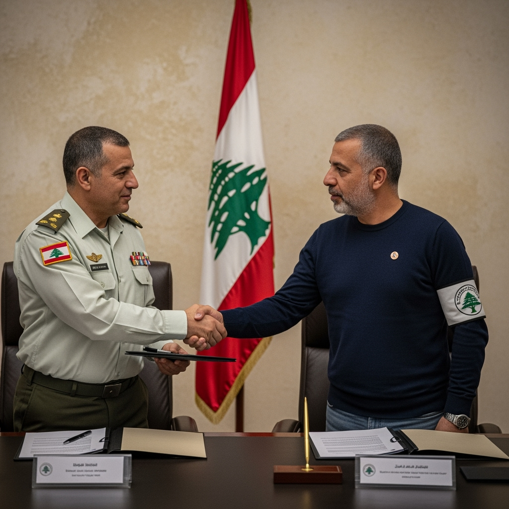 Illustration for: Lebanese Army Receives Weapons from Palestinian Factions