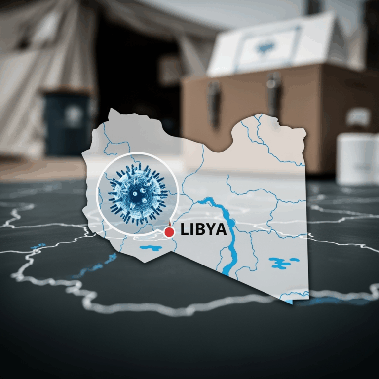 Illustration for: Libya Monitors Cholera Threat Amid Sudan Outbreak