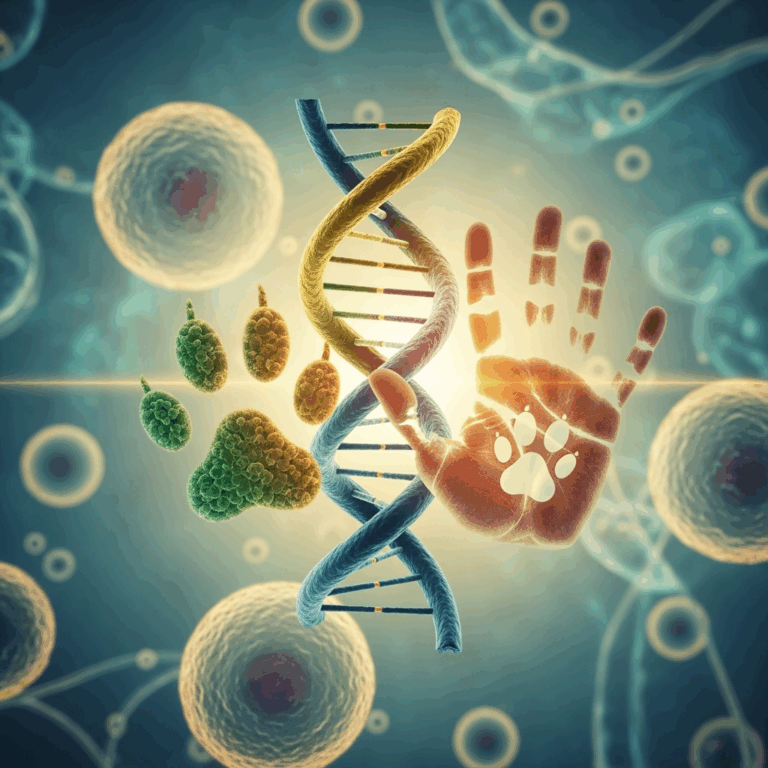 Illustration for: Breakthrough in Cancer Treatment for Cats and Humans