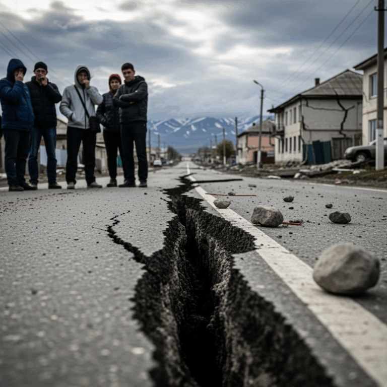 Illustration for: Kamchatka Earthquake Shakes Residents