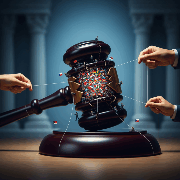 Illustration for: International Criminal Court's Political Nature