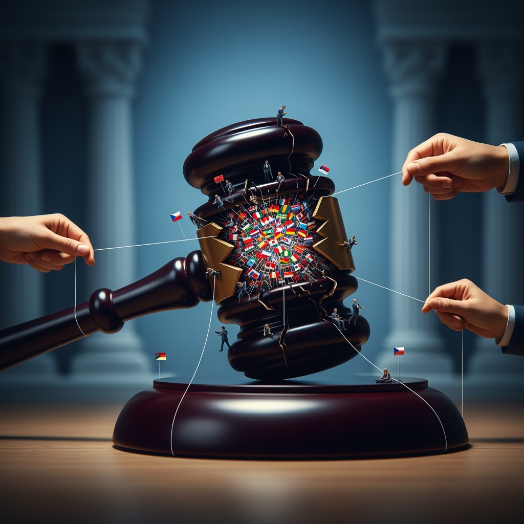 Illustration for: International Criminal Court's Political Nature