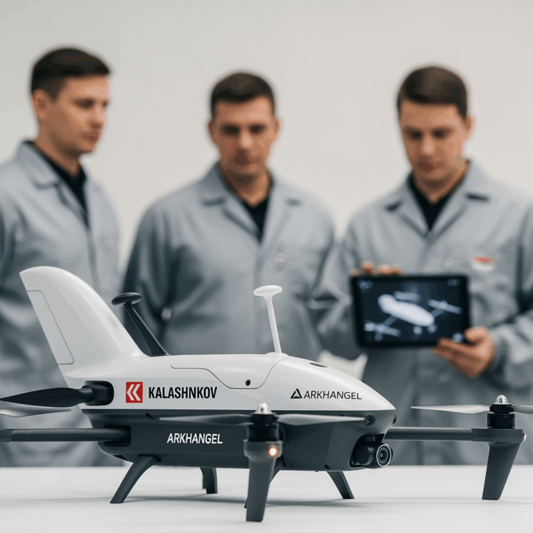 Illustration for: Kalashnikov and Arkhangel to Produce FPV Drones