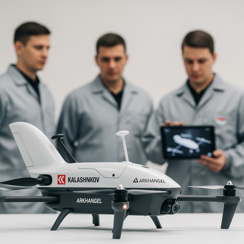 Illustration for: Kalashnikov and Arkhangel to Produce FPV Drones