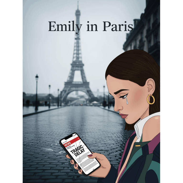 Illustration for: Emily in Paris Season 5 Faces Tragic Delay