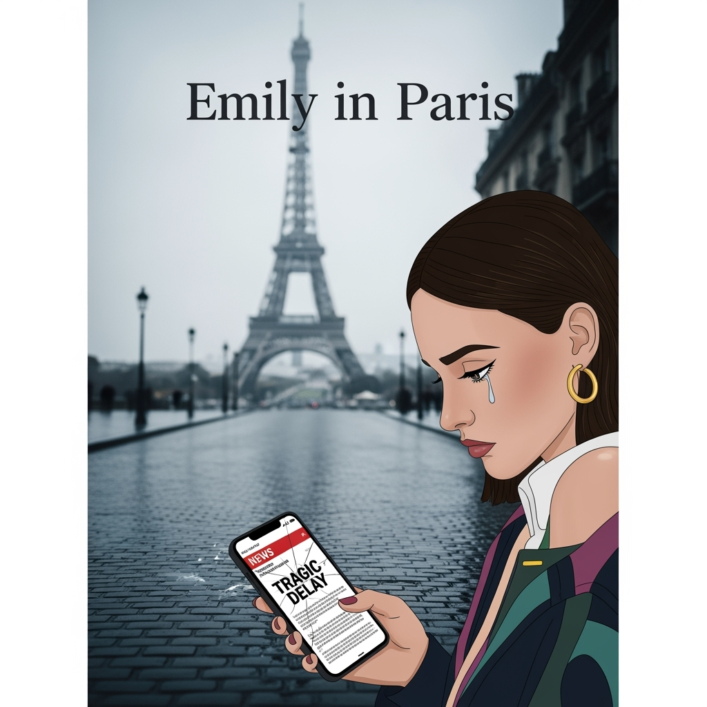 Illustration for: Emily in Paris Season 5 Faces Tragic Delay