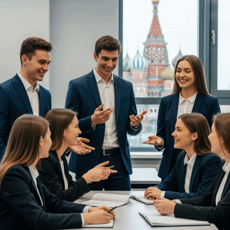 Illustration for: Young Leaders Visit Russia for Exchange Program