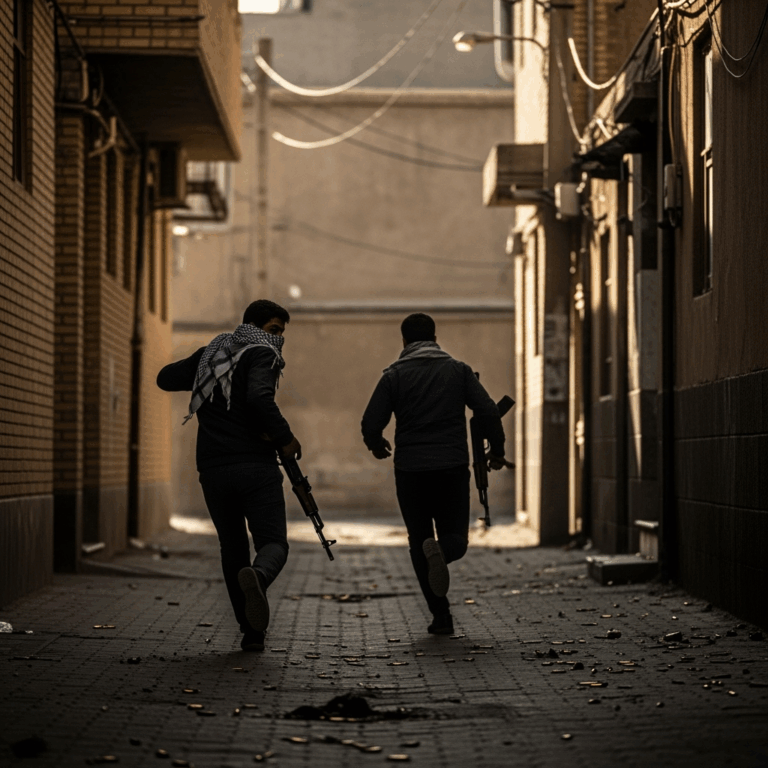 Illustration for: Gunfight in Iran: Attackers Flee After Clash