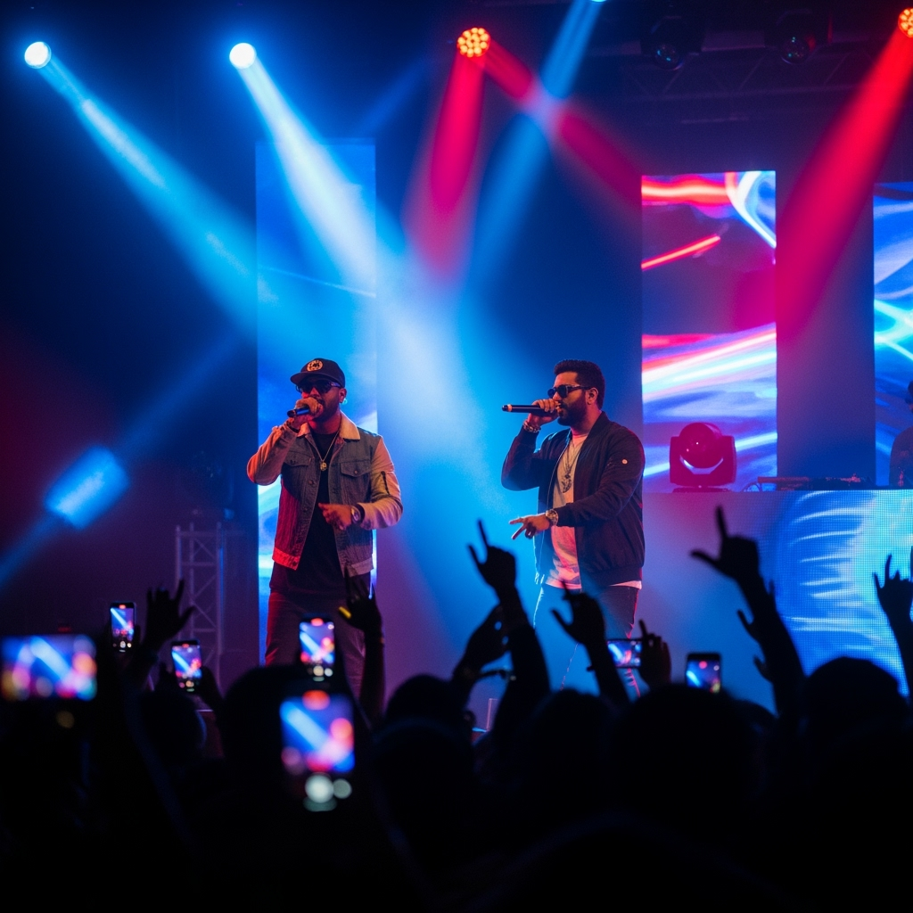 Illustration for: Young Stunners Live in Dubai: A Hip-Hop Night to Remember