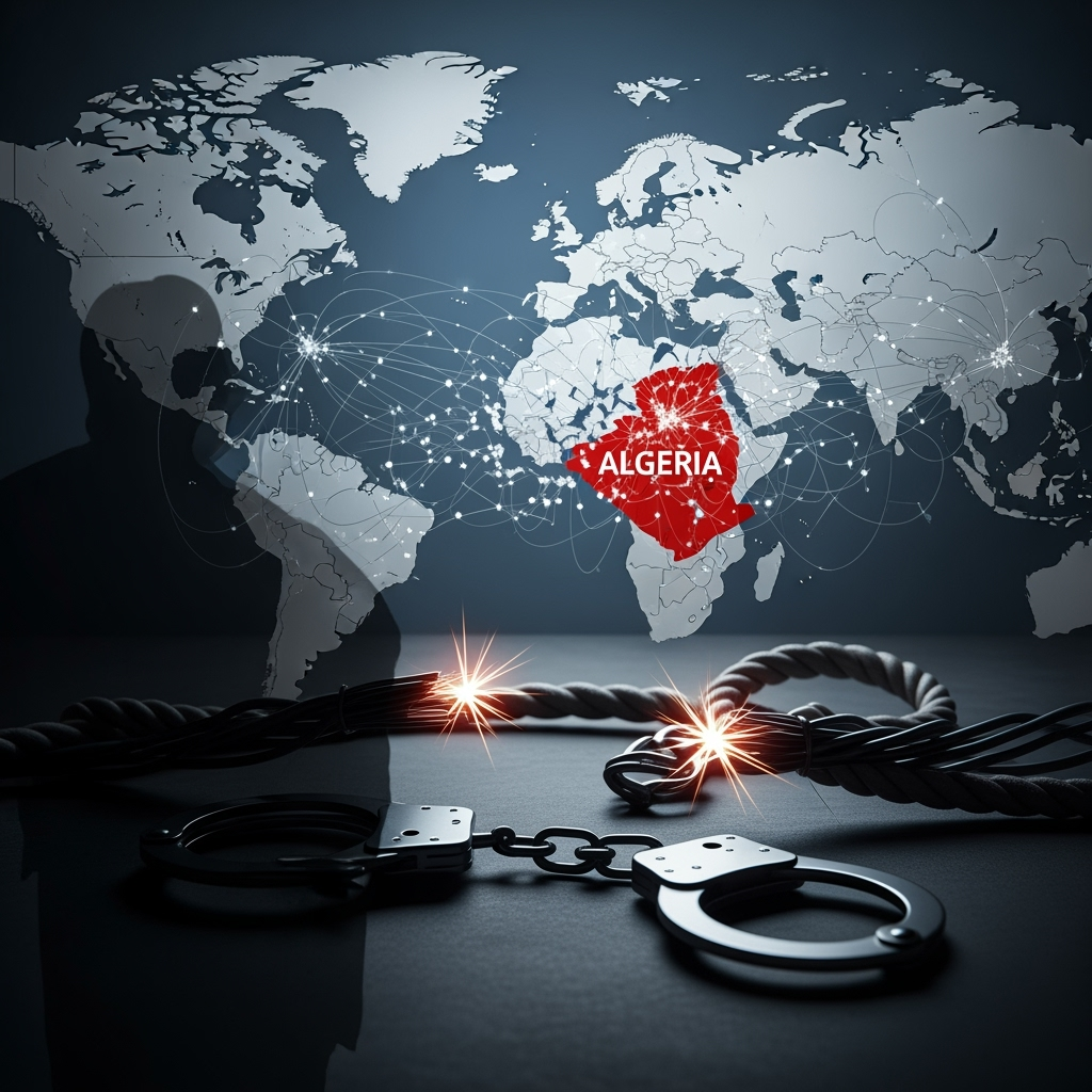 Illustration for: International Criminal Network Dismantled in Algeria